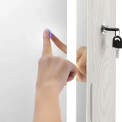 New SONGMICS Armoire à bijoux murale lumineuse Argent