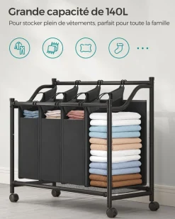 Shop SONGMICS Armoire à bijoux murale miroir