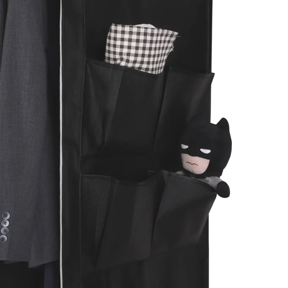 Fashion SONGMICS Armoire à vêtements noir