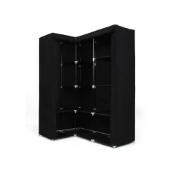 Cheap SONGMICS Armoire d'angle vêtements toile
