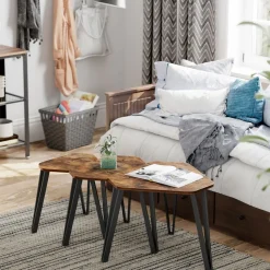 Sale SONGMICS Armoire de rangement boho couleur Boisée