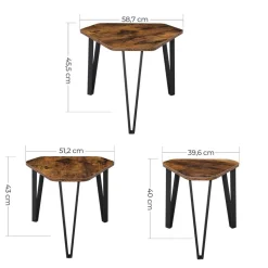 Sale SONGMICS Armoire de rangement boho couleur Boisée