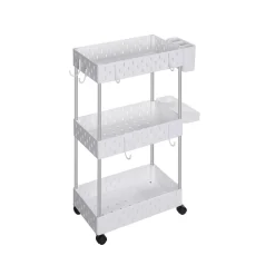 Outlet SONGMICS Armoire de rangement en métal marron rustique et noir mat