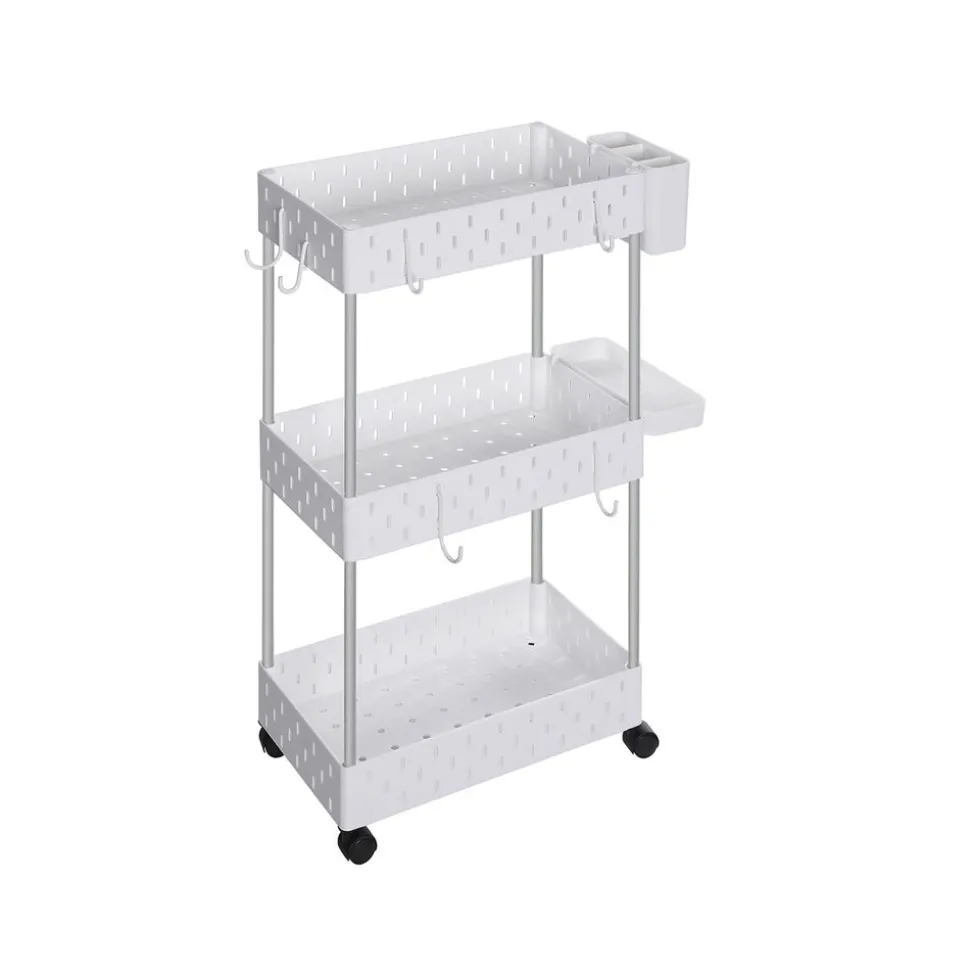 Outlet SONGMICS Armoire de rangement en métal marron rustique et noir mat