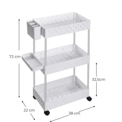Outlet SONGMICS Armoire de rangement en métal marron rustique et noir mat