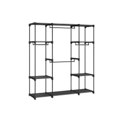 Sale SONGMICS Armoire de rangement pliable Noir