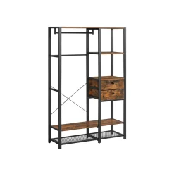 New SONGMICS Armoire industriel Noir