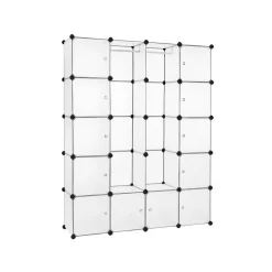 Fashion SONGMICS Armoire modulable XXL à motifs