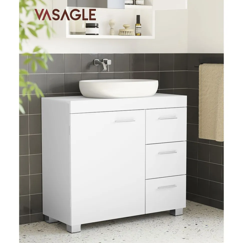 Outlet SONGMICS Armoire murale 2 miroirs