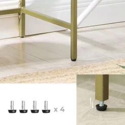 Clearance SONGMICS Armoire murale salle de bain Blanc