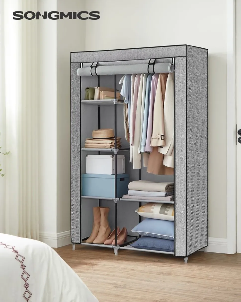 Online SONGMICS Armoire ouvert Noir