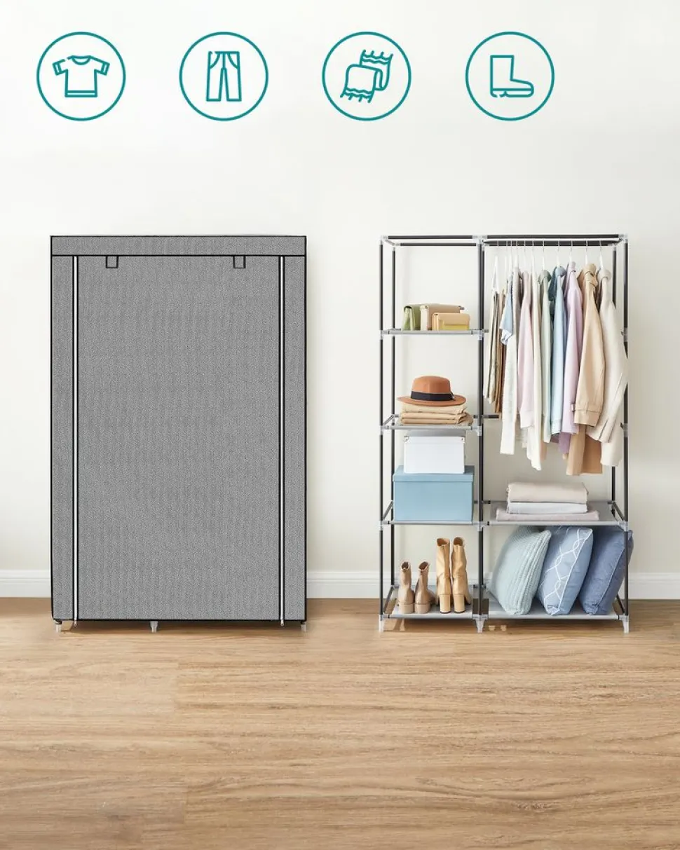 Online SONGMICS Armoire ouvert Noir