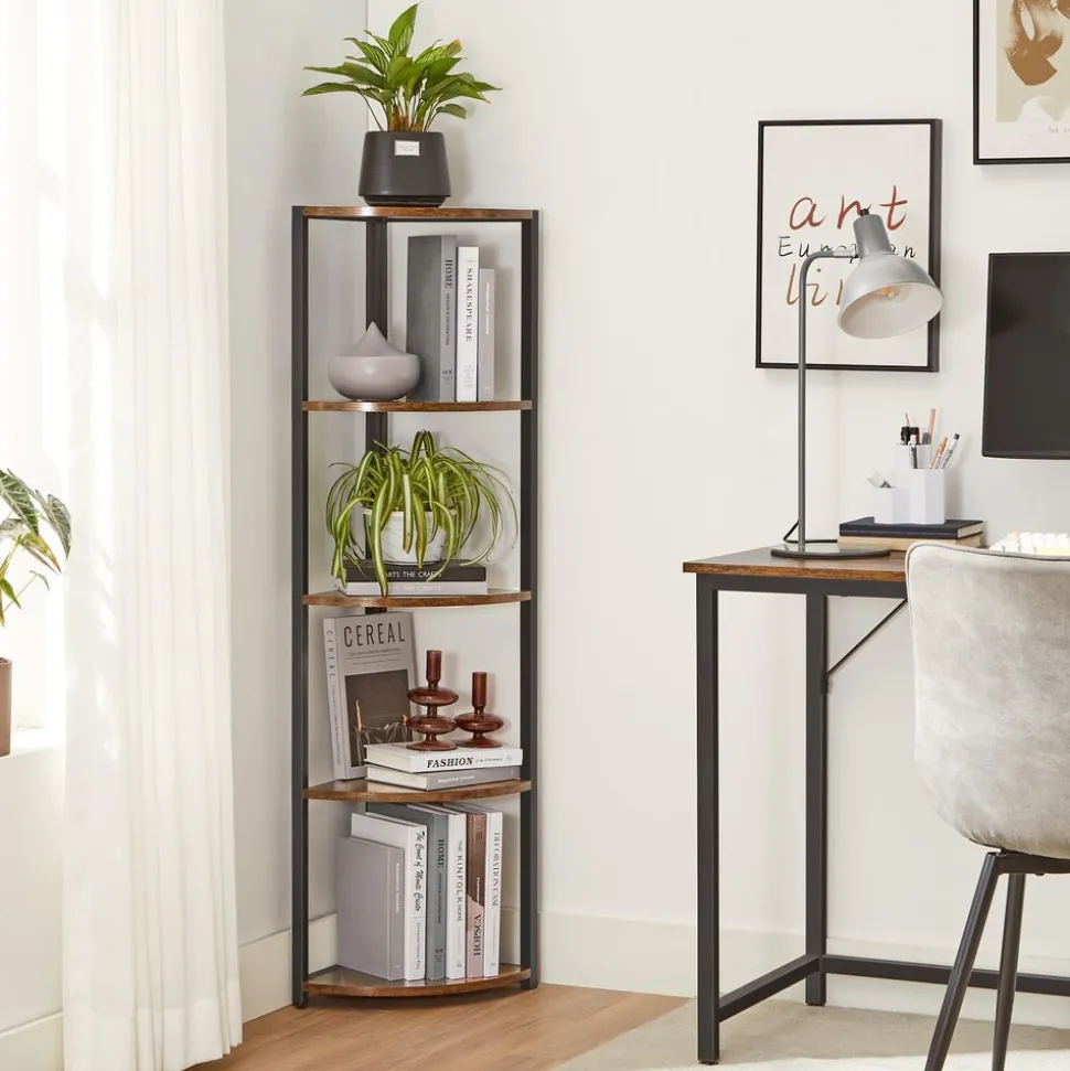 Shop SONGMICS Armoire penderie toile noir