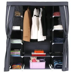 Shop SONGMICS Armoire tissu XXL Gris