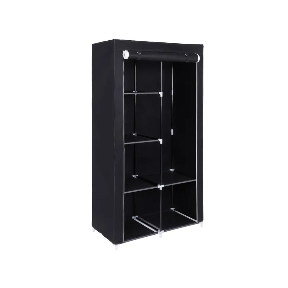 Best Sale SONGMICS Armoire toile 2 colonnes