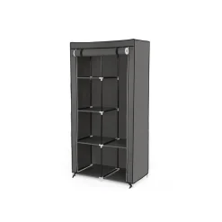 Best Sale SONGMICS Armoire toile 2 colonnes