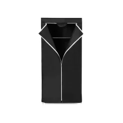 New SONGMICS Armoire vêtements pliable noir