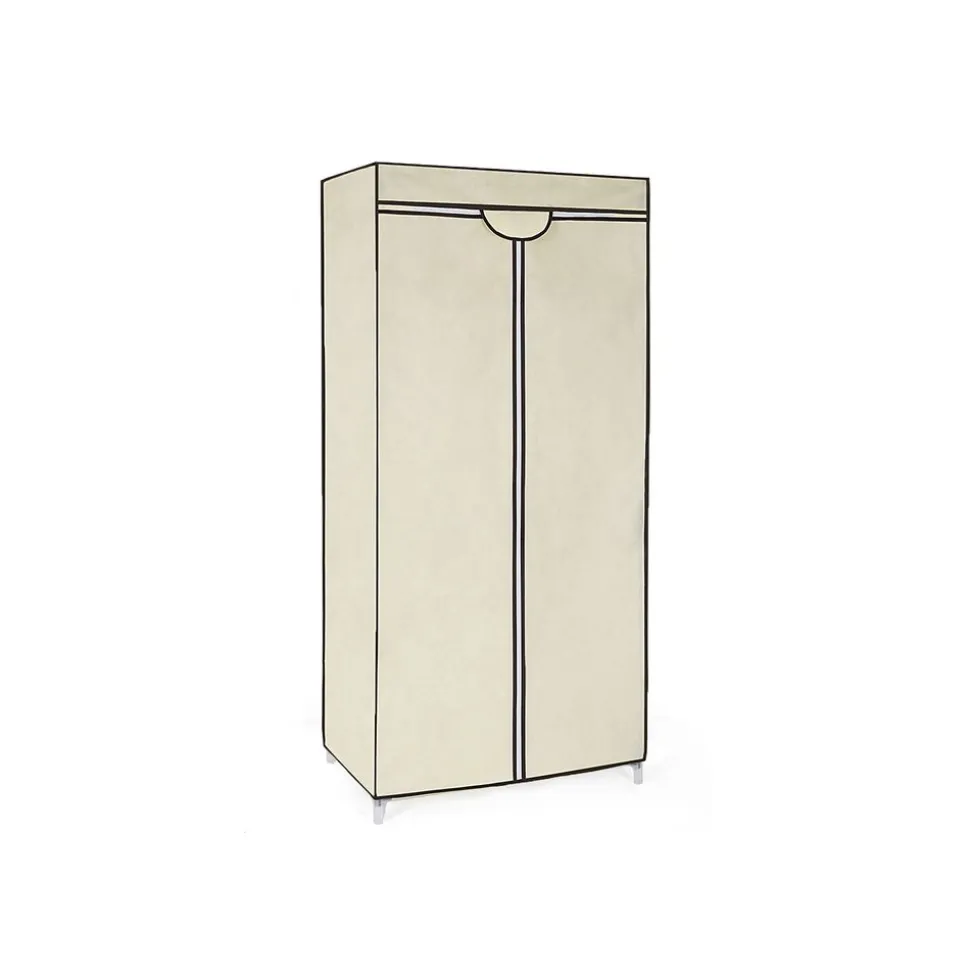 New SONGMICS Armoire vêtements pliable noir