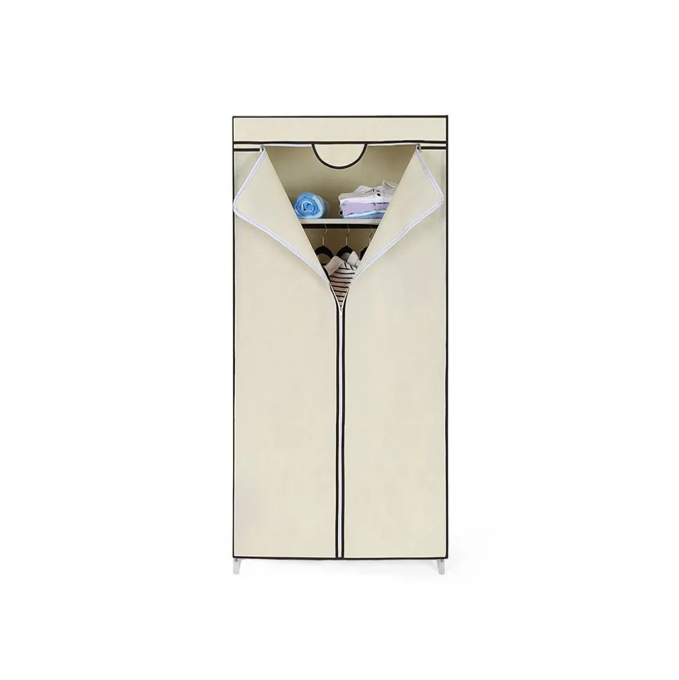 New SONGMICS Armoire vêtements pliable noir