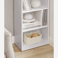 Outlet SONGMICS Assemblage ultra-rapide sans outils toolless buffet avec éclairage noyer naturel et noir boisé