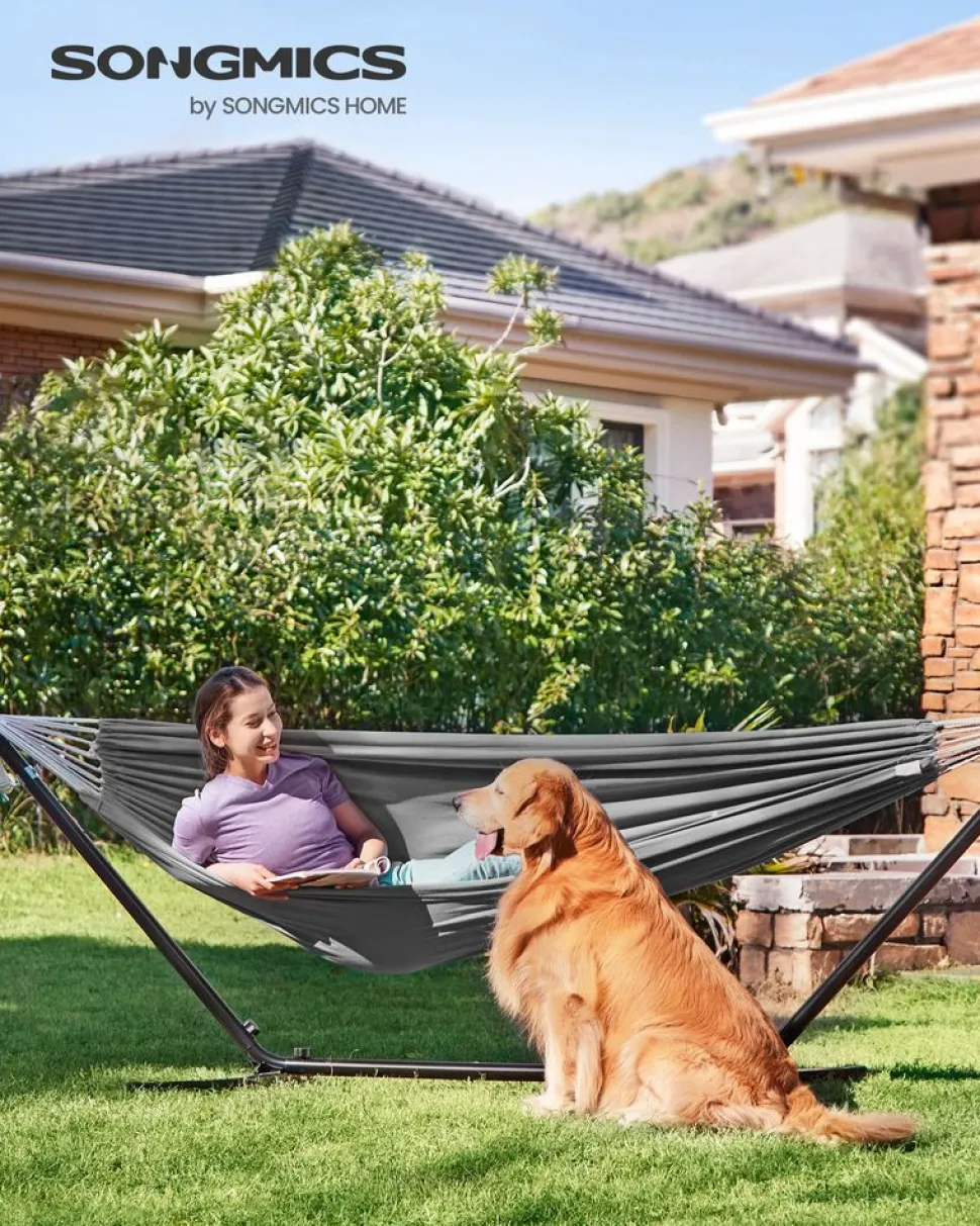 Shop SONGMICS Bain de soleil matelas noir