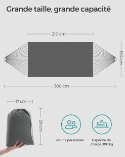 Shop SONGMICS Bain de soleil matelas noir