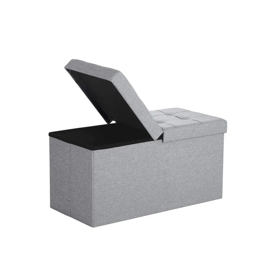 Online SONGMICS Banc à chaussures 9 compartiments capacité de charge 136 kg beige naturel