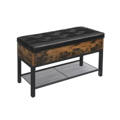 Best Sale SONGMICS Banc à chaussures industriel Marron Rustique
