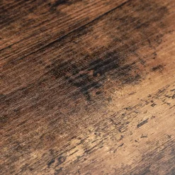 Cheap SONGMICS Banc à chaussures industriel Brun Vintage Noir