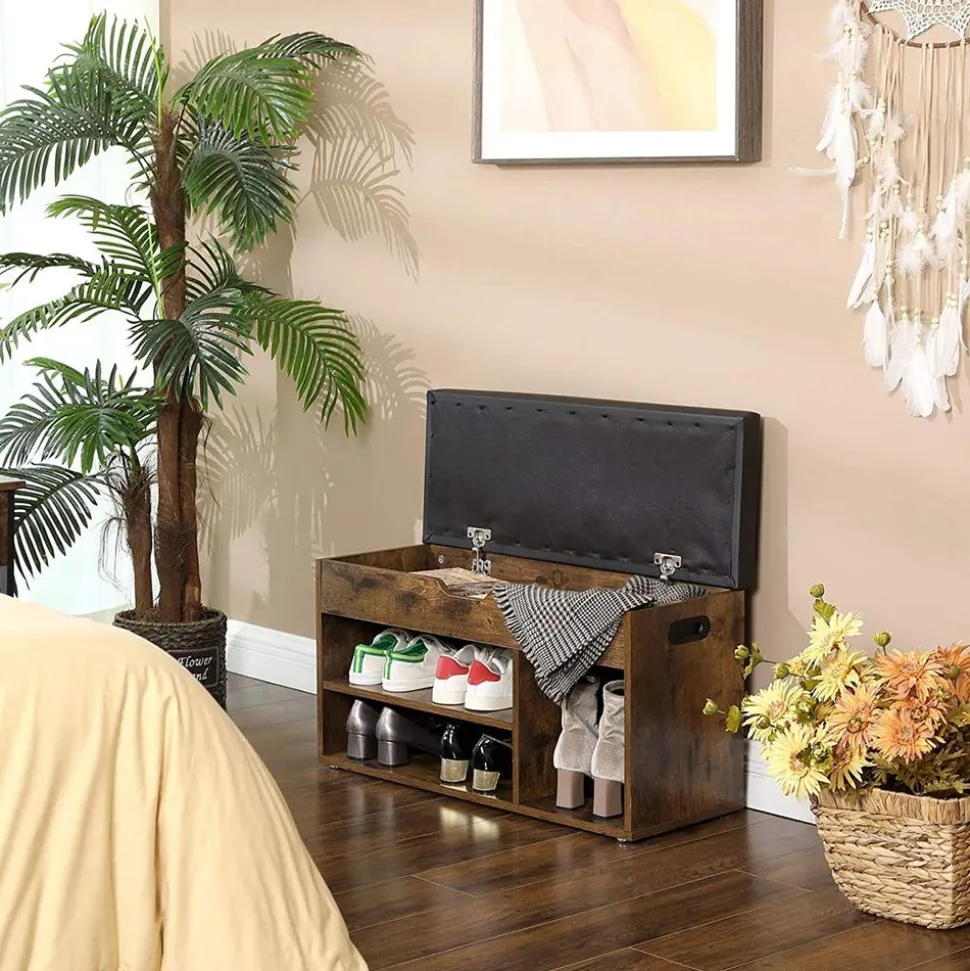 Cheap SONGMICS Banc à chaussures rustique