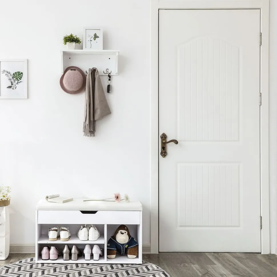 Cheap SONGMICS Banc à chaussures rustique