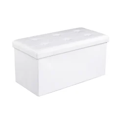 Store SONGMICS Banc de rangement 80L noir