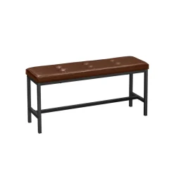 Outlet SONGMICS Banc rembourré noir