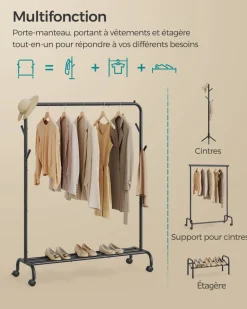 Discount SONGMICS B0B9S7VS8R Noir