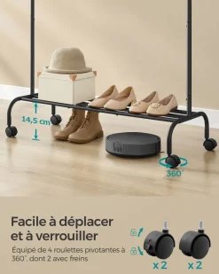 Discount SONGMICS B0B9S7VS8R Noir