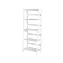 Cheap SONGMICS Bibliothèque à 5 niveaux Marron Rustique