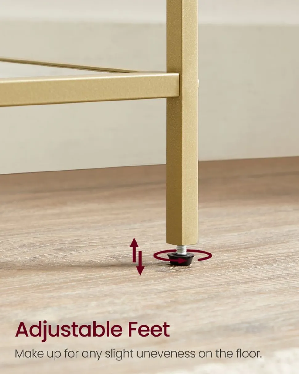 Store SONGMICS Bibliothèque à 6 niveaux porte imitation rotin noir boisé et noir mat