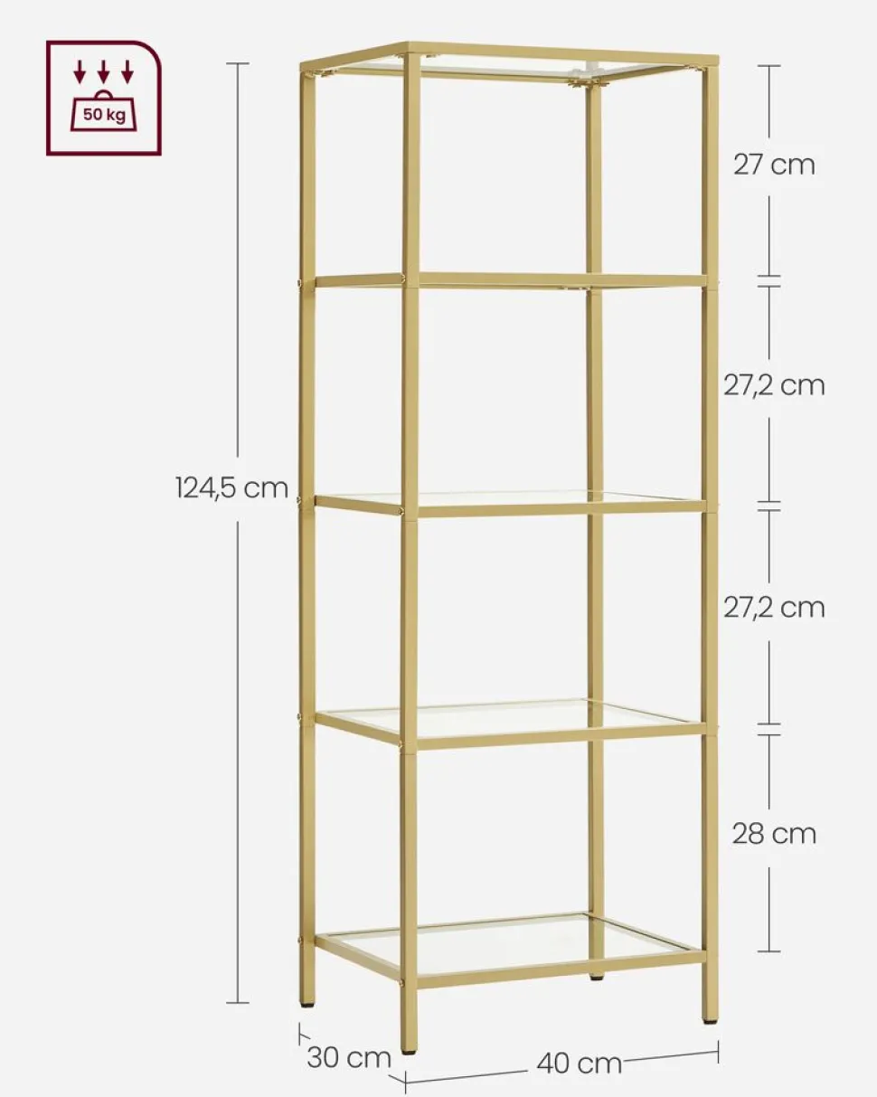 Store SONGMICS Bibliothèque à 6 niveaux porte imitation rotin noir boisé et noir mat