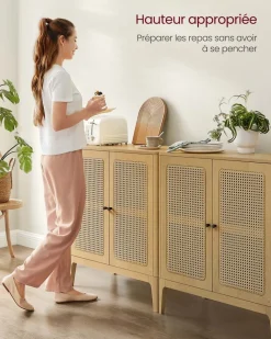 Discount SONGMICS Bibliothèque 5 casiers blanc