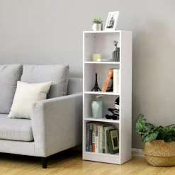 Best SONGMICS Bibliothèque 4 casiers bois