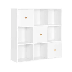 Flash Sale SONGMICS Bibliothèque 9 cubes Blanc
