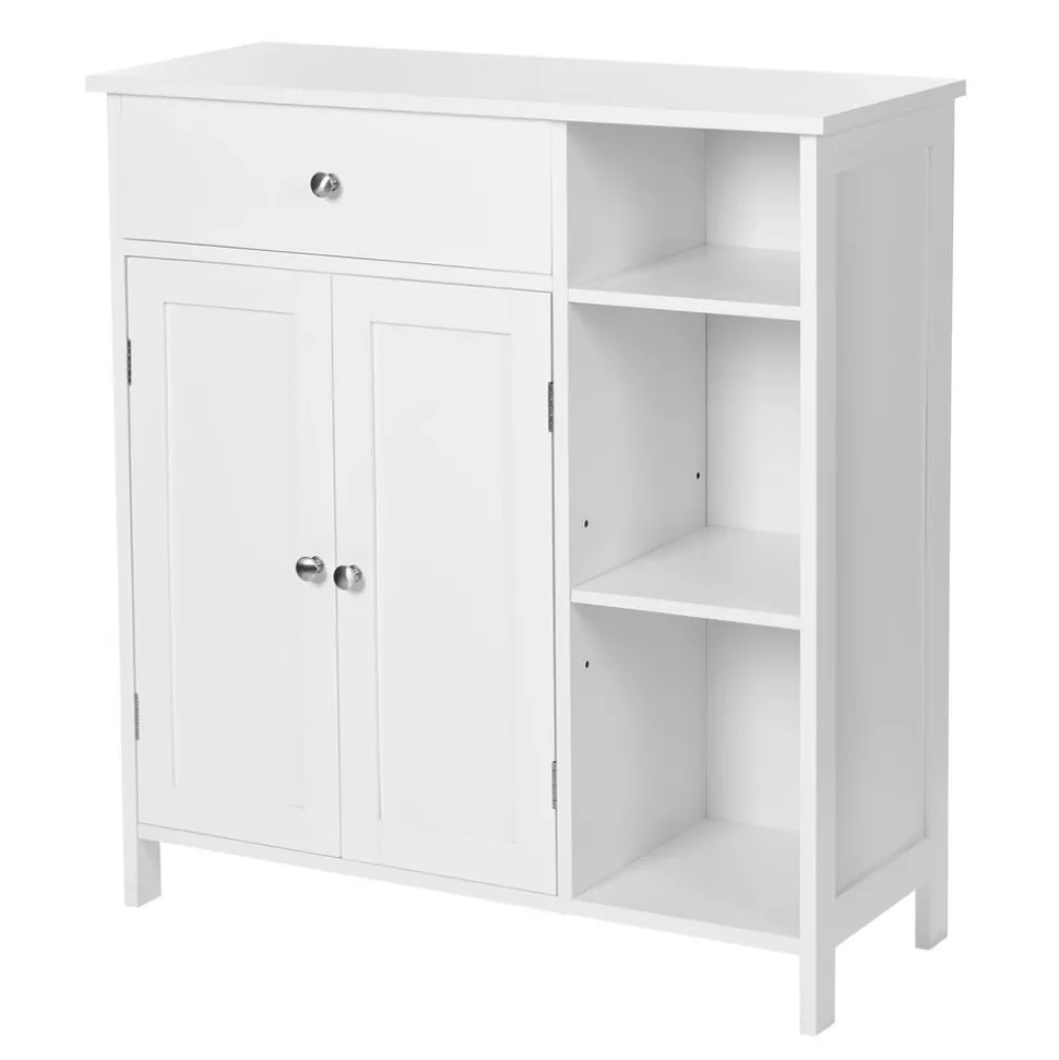 Best Sale SONGMICS Bibliothèque 4 niveaux Brun Vintage Noir