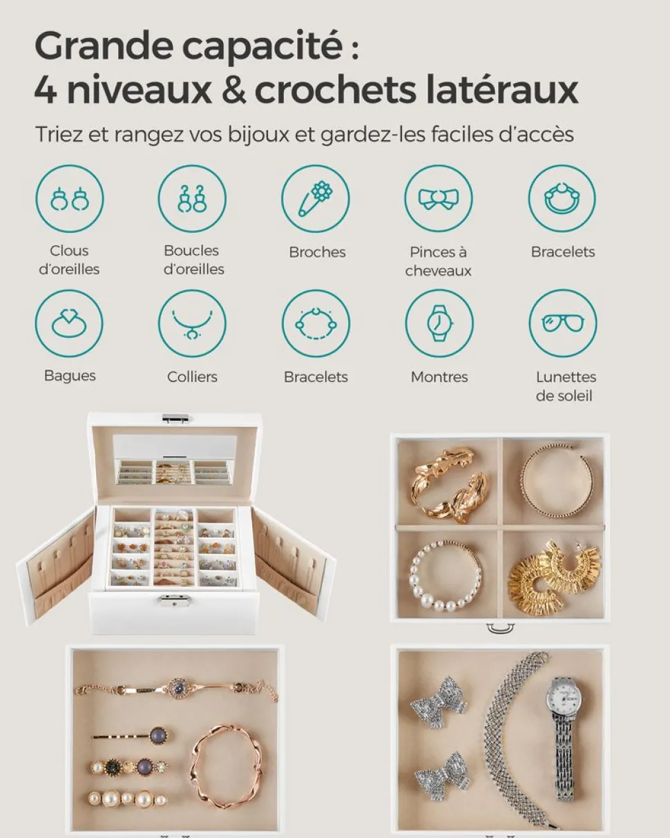 Flash Sale SONGMICS Bibliothèque 6 niveaux