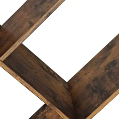 Best Sale SONGMICS Bibliothèque arbre industriel Marron Rustique