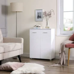 Fashion SONGMICS Bibliothèque arbre industriel Brun Vintage Noir