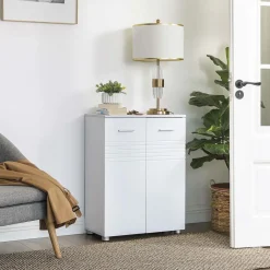 Fashion SONGMICS Bibliothèque arbre industriel Brun Vintage Noir