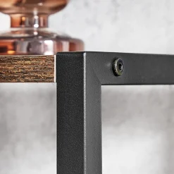 Outlet SONGMICS Bibliothèque cases industriel Noir