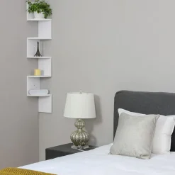 Hot SONGMICS Bibliothèque design moderne Blanc