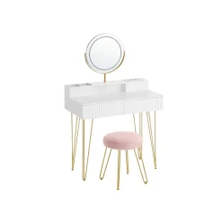 Hot SONGMICS Bibliothèque enfant jaune et noir Blanc