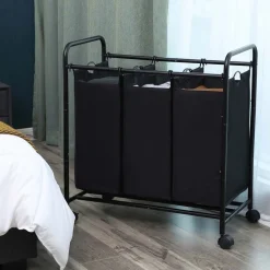 Hot SONGMICS Boîte à bijoux 360° blanc nuage